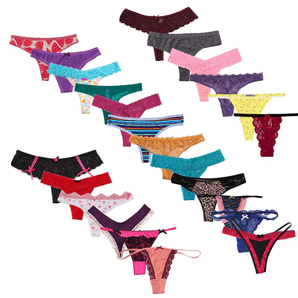 5 pack sexy thong Variety Pack