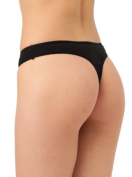 3-Pack Women's Everyday Thong Panty Set