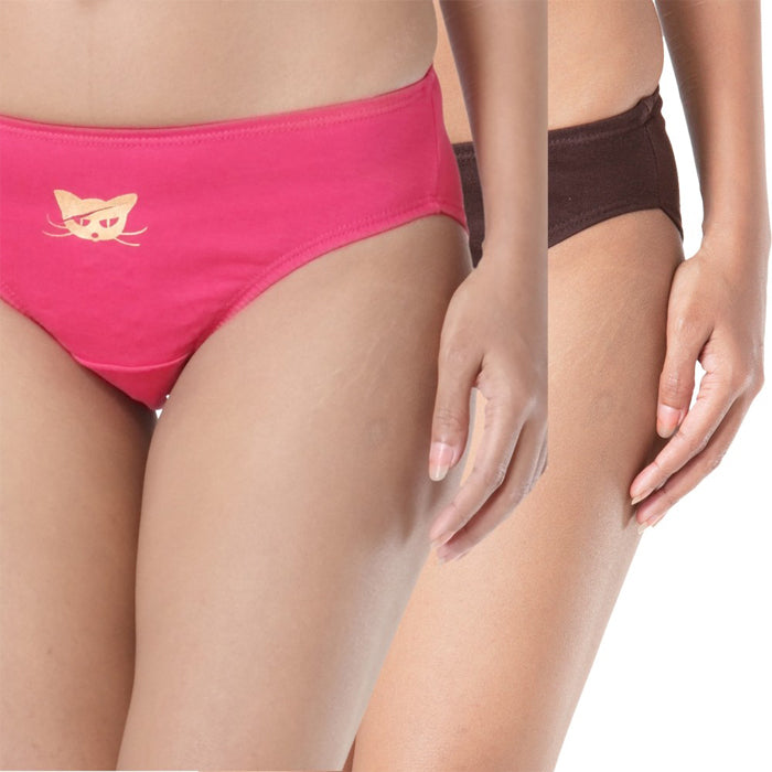 Cool Cotton Pack Of Two Everyday Panties