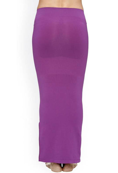 Sexy Purple Sliming Saree Shapewear