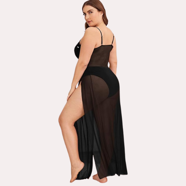 Feminine Sheer Seduction Nightgown