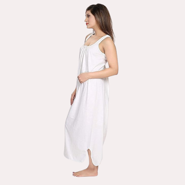 Comfortable Maxi Cotton Nighty Gown